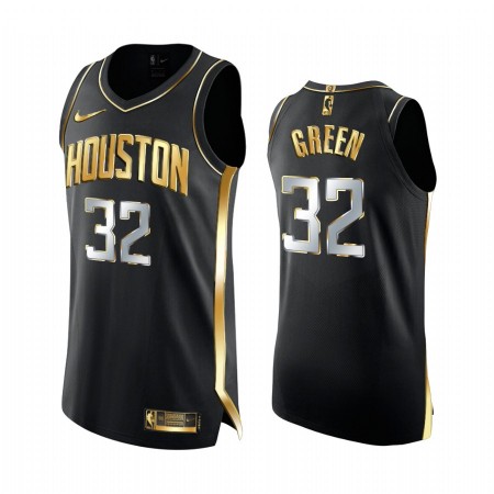 Dres Houston Rockets Jeff Green 32 2020-21 Crna Golden Edition Swingman
